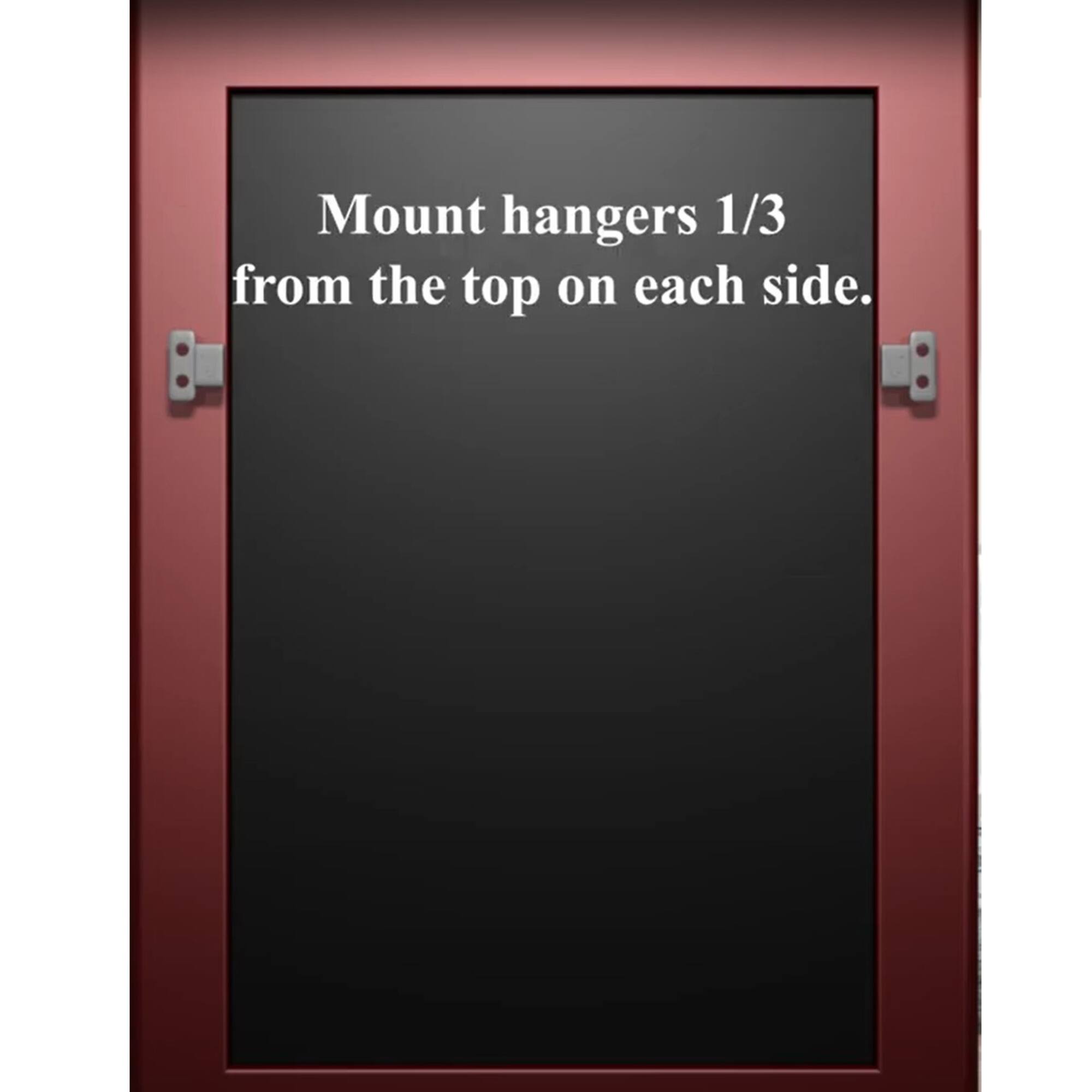 HangZ™ 50lb. Easy Tie 2 Hole D Rings, 50ct.